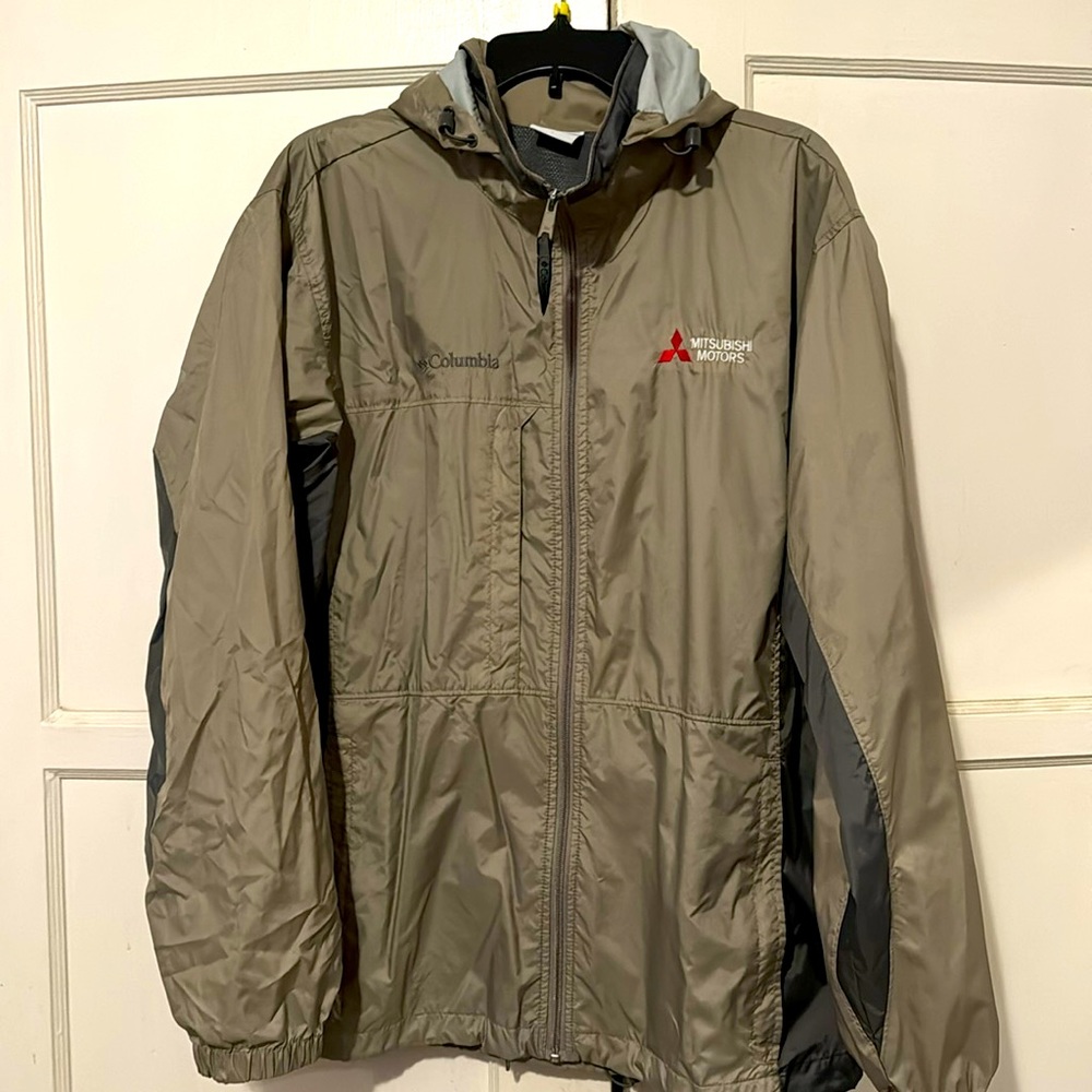 Mitsubishi Motors Columbia sportswear company windbraker
